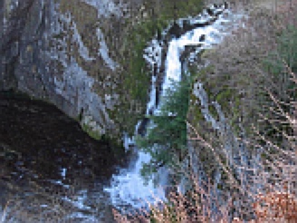 cascade, la billaude